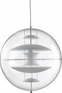 Suspension sphère VP Globe Verpan opale 40 cm diamètre