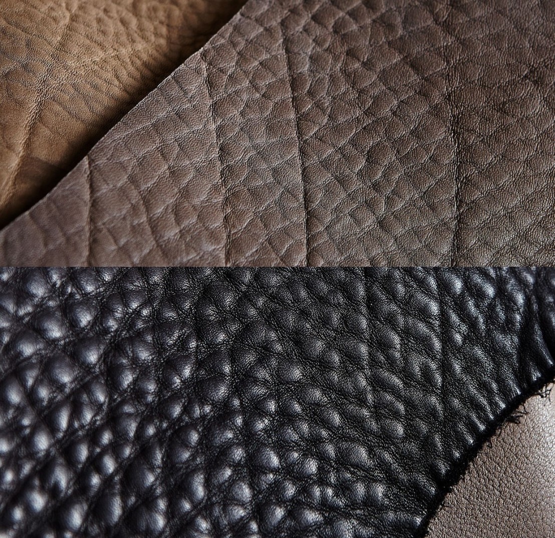 Sublime canapé design en cuir épais de taureau EVANS.PM.ULTRA