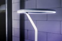 Lampadaire design droit LED LASO pour éclairage extérieur en métal acier et aluminium de couleur