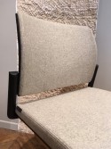 Chaise OFFICE 800 en tissu 100% laine vierge Xénon
