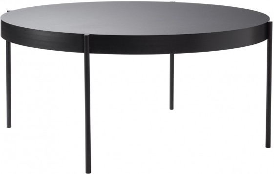 Table ronde SERIES 430 noire diamètre 160 cm, Verpan