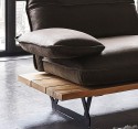 Canapé d’angle ultra design 3 places HYPEnMIAMI, assises indépendantes-pivotantes et relax