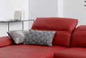 Canapé d’angle design 3.5 places MAN.FLEX avec chaise longue XL, profondeur d’assise modifiable électrique