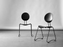 Lot de 4 chaises de conférence FLEX, design Verner PANTON, empilable