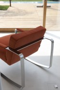 RON4 petit fauteuil design cubique à bascule