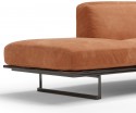 Canapé cuir d'angle SUGAR.BL, minimaliste & confortable
