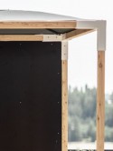 Cube module abris de jardin LEVA avec plancher & toit