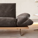 Petit canapé 2 places assises pivotantes HYPEnKEYS cuir ou tissu