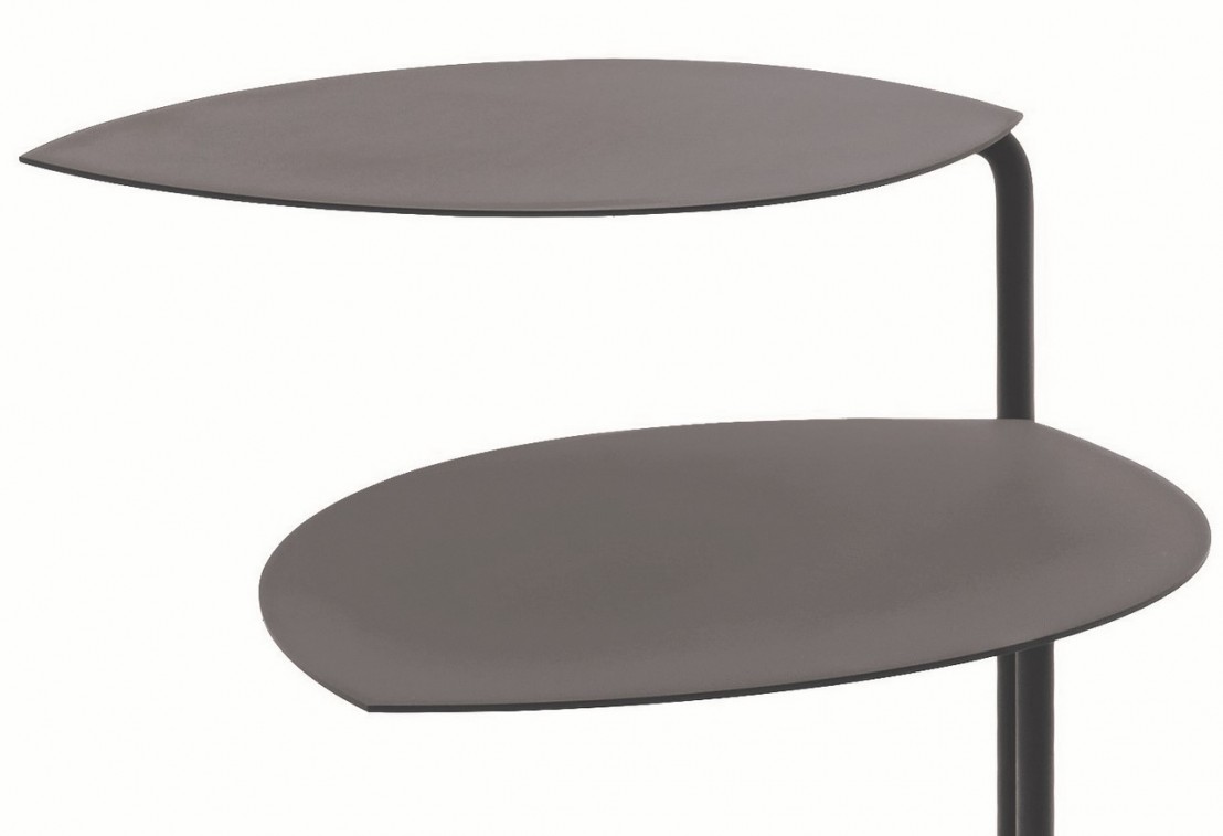 Table Bout De Canape Metal Noir Ou Blanc Giggs