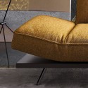 Petit canapé d'angle design pivotant 2 places IDOLATION