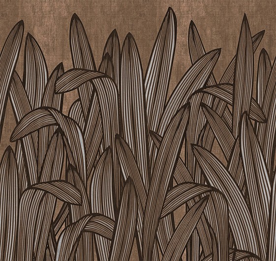 FLYING IN THE MEADOW papier peint feuilles plantes LONDONART