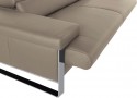 Canapé cuir design 3 places DREAMLINE assises motorisées