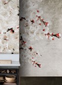 DIGITAL LOVE tapisserie florale LONDONART