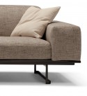 Canapé d'angle cubique SUGAR.BL chaise longue tissu ou cuir