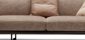 Canapé d'angle cubique SUGAR.BL chaise longue tissu ou cuir