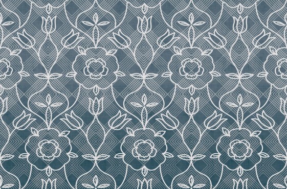Papier peint floral & géométrique BLOOM LONDONART