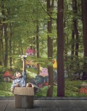 BRYAN tapisserie enfants forêt enchantée photo & dessins LONDONART