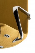 AFFAIRS, fauteuil de bureau design cuir ou tissu, dossier flex & hauteur réglable