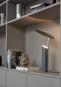 REFLECT lampe de table VERPAN grise en acier