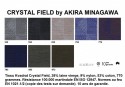 Lot de 2 tabourets SERIES 430 en tissu Kvadrat Crystal Field de Akira Minagawa bleu ou gris