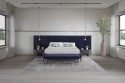 ADMIRATION sublime lit avec tête de lit murale tapissée & design