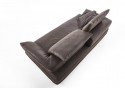 Canapé 3 places BLOATY.SR, profondeur d’assise modifiable, appui-têtes multi-positions, cuir ou tissu