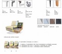 Canapé d'angle cubique IDYL petites dimensions