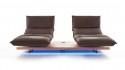 Grand canapé ultra design de relaxation HYPEnSPACE 2 places assises pivotantes et électriques