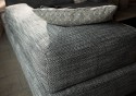 ELEMENTWO, canapé d’angle minimaliste 5 places en 2 modules cuir ou tissu