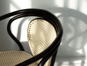 LEGEND fauteuil bois courbé dos & assise cannage ou tapissés