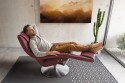 Fauteuil ergonomique pivotant de relaxation électrique SUPERNOVA5, design aérien