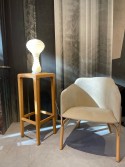 Fauteuil lounge SPLIT en alcantara