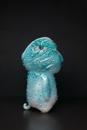 KHRYTSYK petit mouton en céramique bleu d'Ukraine collection DIDO