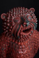TATYSHO ours en céramique rouge d'Ukraine