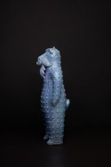 YVAN ZDOROVAN personnage bleu en céramique d'art collection DIDO MAKHNO