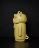 DIDO CHUB jaune en céramique d'art Ukraine MAKHNO