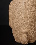 DIDO CHUB beige personnage en céramique d'art MAKHNO