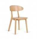 BONES.DOWN chaise design en bois ou semi-tapissée ou intégral