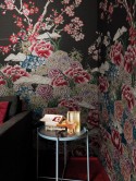Papier peint floral cerisiers à fleurs japonais & camélias, pivoines, ZORI LONDONART