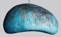 KHMARA cuivre lampe en mousse de polystyrène plâtrée & oxyde de cuivre