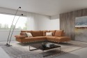 AMORETTO canapé cuir d'angle design contemporain