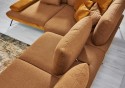 ARTYFLEX canapé d'angle 5 places cuir ou tissu design