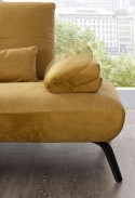 ARTYFLEX canapé d'angle 5 places cuir ou tissu design