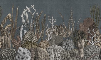 Papier peint SEE SEA LONDONART, corail coraux