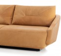 BB.BARNAB canapé cuir d'angle chaise longue