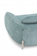 CLOUDY.BAY canapé avec chaise longue formes douces cuir ou tissu
