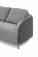 CLOUDY.BAY canapé avec chaise longue formes douces cuir ou tissu