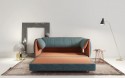 Canapé convertible & design D&SLEEP en tissu couchage 160 x 204 cm