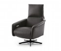 Petit fauteuil relax UP&DOWN, électrique, dossier bas ou haut, cuir ou tissu