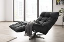 Fauteuil / chaise longue BALDWIN.LOUNGE relax manuel ou électrique avec ou sans batterie, cuir ou tissu